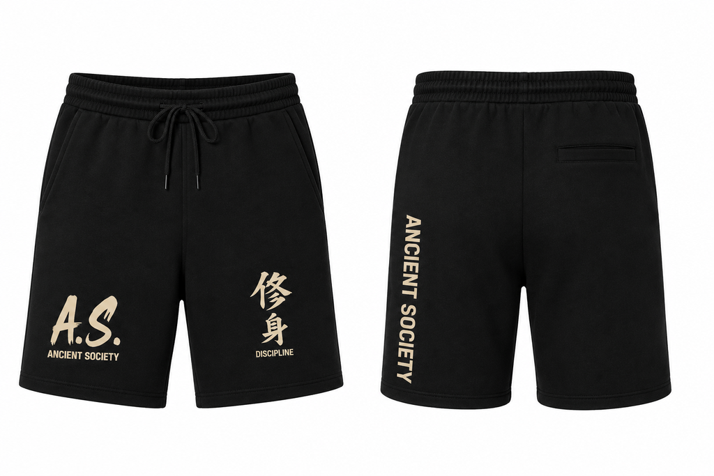 Ancient Society - Discipline-  Fleece Shorts