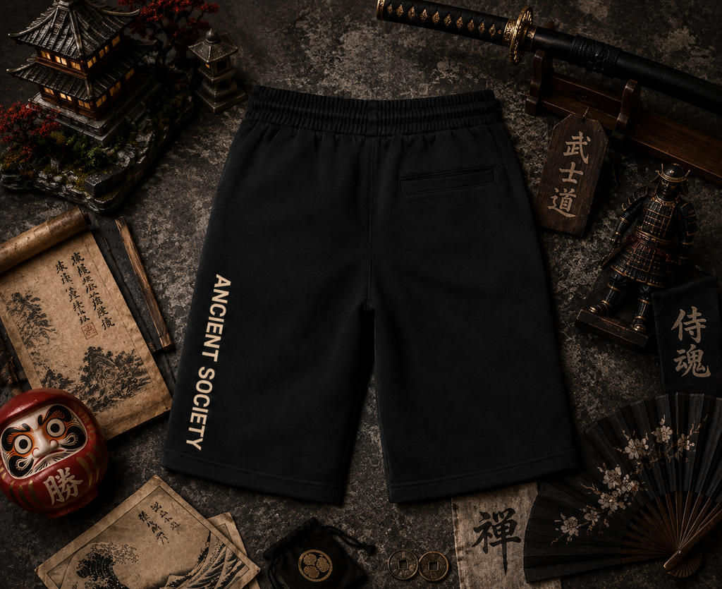 Ancient Society - Discipline-  Fleece Shorts