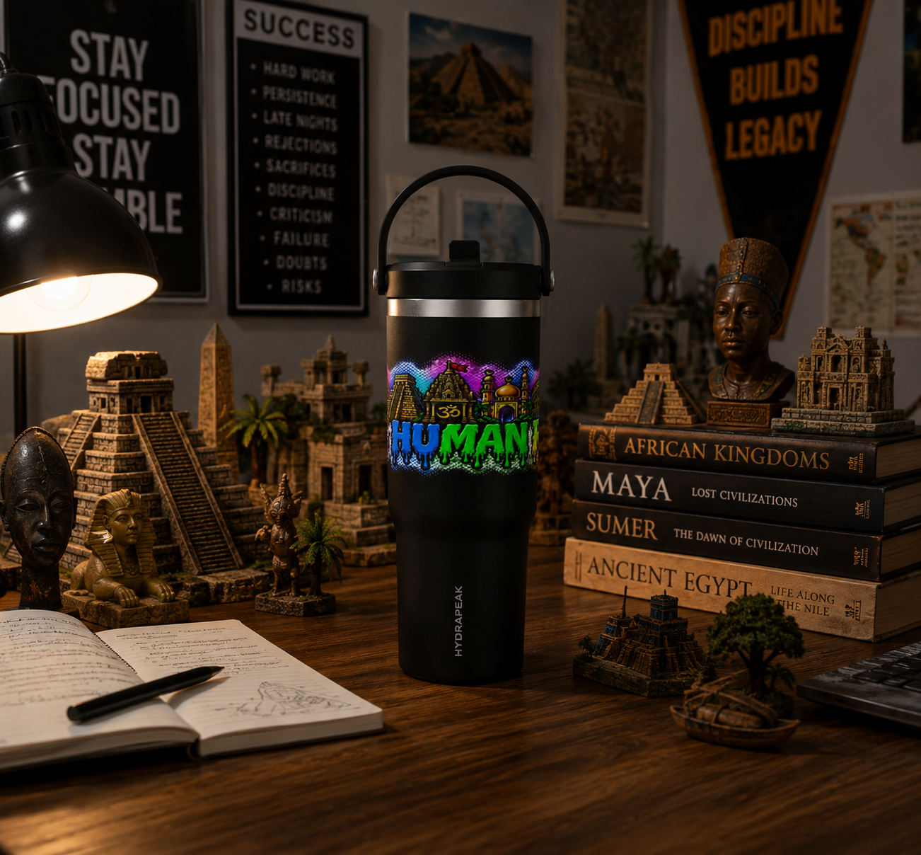 Nomad Tumbler 32oz premium - One Human Race Logo