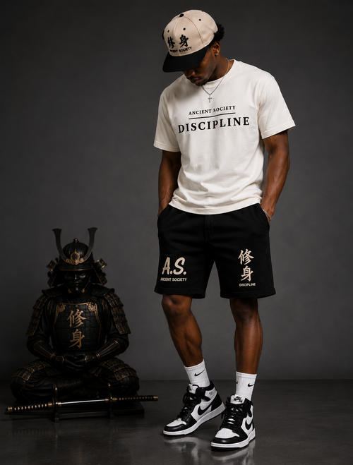 Ancient Society - Discipline-  Fleece Shorts