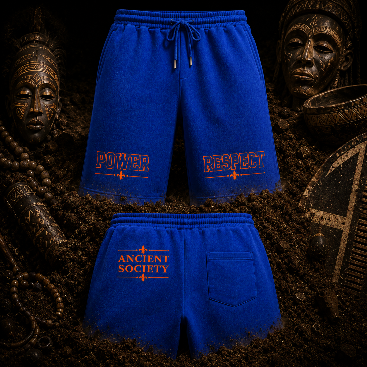 Power & Respect™ - Fleece Shorts