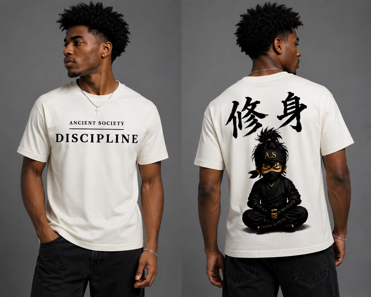 Discipline Ninja Tee Premium Softstyle tee