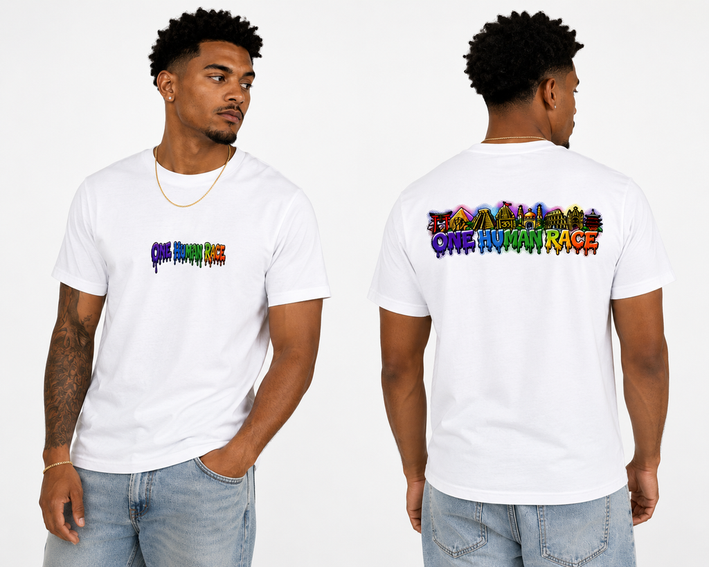 One Human Race Tee Premuim Softstyle Tee